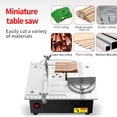 thumbnail image 3 of Petite Scie à Table de Précision Multifonctionnelle Scie à Table Modèle DIY Outil de Découpe Portable Mini Scie à Table pour Atelier d'Artisanat, 3 of 12