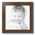 thumbnail image 2 of ArtToFrames 13" x 13" Honors Mahogany with Gold Picture Frame, 13x13 inch Brown Wood Poster Frame (WOM-5156),  Pack, 2 of 7