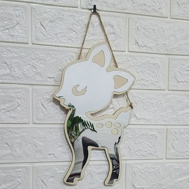 XWSHYW Decoraciones para El Hogar Espejo de Madera Acrílico para Pared, Accesorios para Cámara, Decoración de Pared B