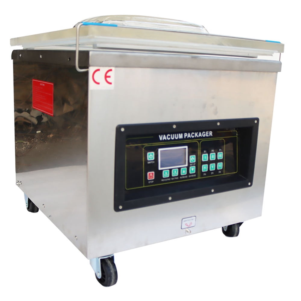 PreAsion Vacuum Packaging Machine DZ450 Single Chamber Desktop Meat Aquatic Products Vegetables Sealing