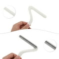 thumbnail image 5 of Unique Bargains 1 Pc Portable Double-Sided Pet Hair Remover for Dog for Cat White, 5 of 6
