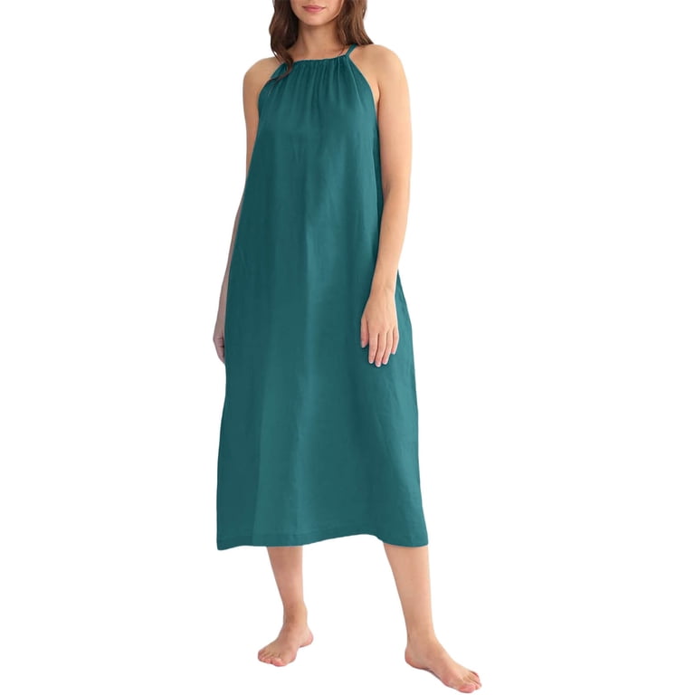 slim fit dress slacks Golden Child Linen Maxi Dress