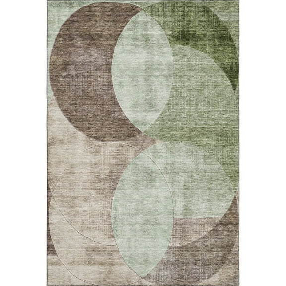 Dalyn Rugs Premium Machine Washable Mayfield AMF1140 Aloe 3' x 5' Rug
