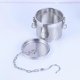 thumbnail image 3 of Stainless Steel Tiny Holes Spice Infuser Soup Straining Basket Seasoning Ball Filtering Tool Kitchen Gadget (Large Size), 3 of 3