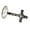 Black, variant on 9cm Metal Crosses Crucifix Statue with Base Christian Religious Desktop Ornament