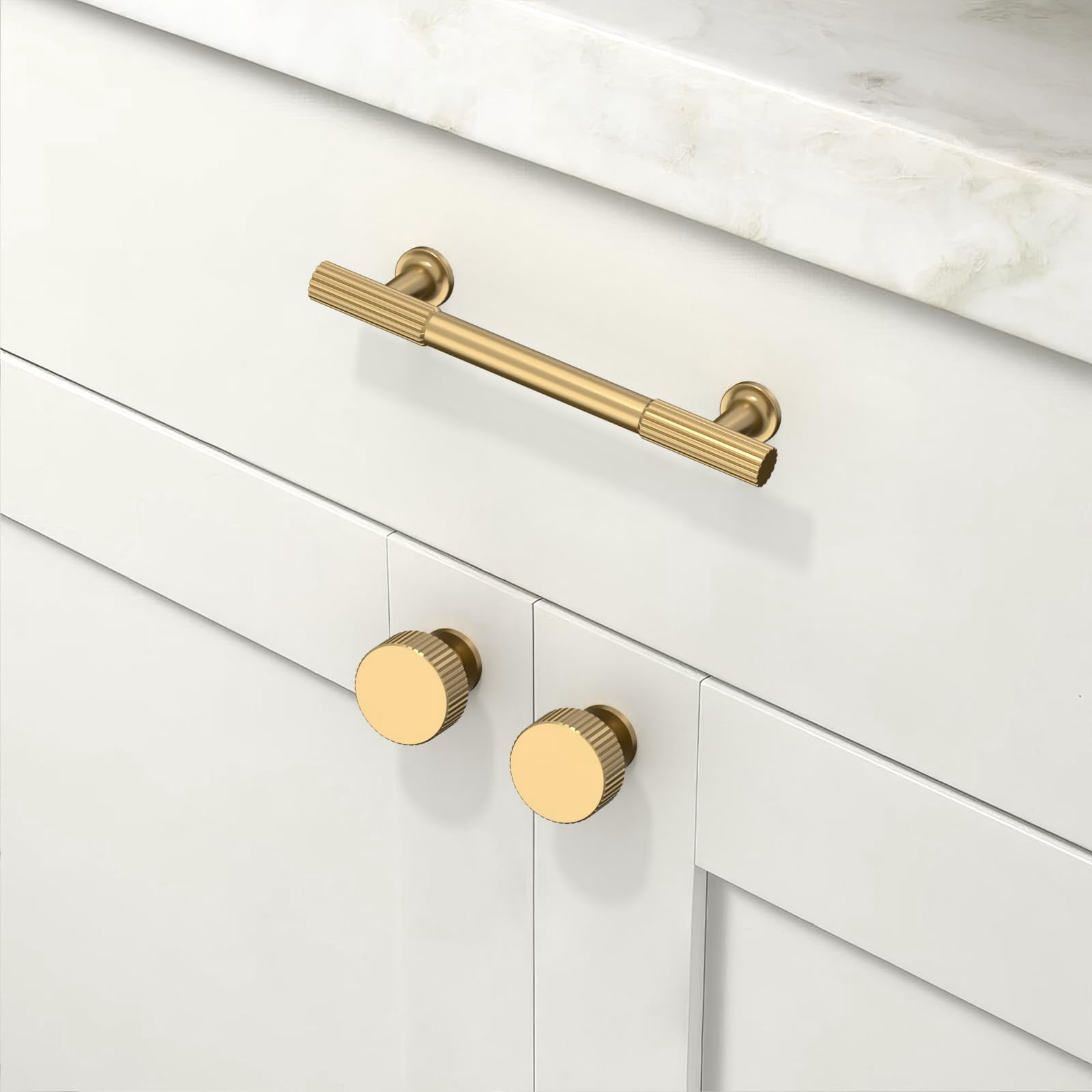 10 Pack Antique Brass Kitchen Cabinet Knobs Cabinet Pulls Drawer Knobs Cabinet Hardware Zinc Knobs for Drawers