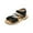 2 Years, variant on Odeerbi Toddler Kids Girls Beach Sandals Slip Resistant Prewalker Shoes Baby Summer Sandals New 2025 Fashion Slip Shoes Peep Toe Braid Sandals Black