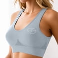 thumbnail image 2 of XFeng Women Floral Lace Wireless Bra, Adjustable Thin Straps Seamless Comfort Push Up Bralette, 2 of 5