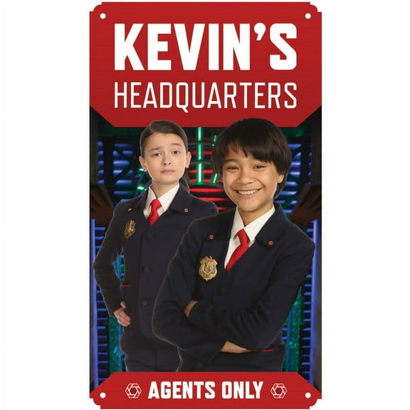 Personalized Odd Squad Headquarters Olive and Otto Tin Room Sign