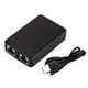 thumbnail image 5 of Mini 2 puertos RJ45 Lan Hub conmutador de red Ethernet Hub adaptador divisor para ordenador negro, 5 of 9