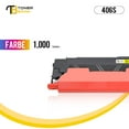 thumbnail image 2 of Toner Bank 1-Pack Compatible Toner Cartridge for Samsung CLT-Y406S/XAA CLP-360 366W 365W 368 CLX-3300 3305 3305W 3305FW 3306 3306W 3306FN Xpress C460W C410 Yellow, 2 of 7