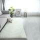 thumbnail image 1 of Alfombra de pelo largo turquesa y verde | Ultrasuave y antideslizante | 198 x 58 cm para dormitorio, sala de estar, habitación infantil o dormitorio, 1 of 6