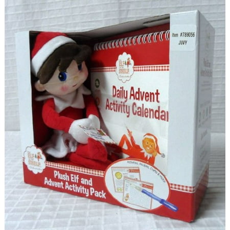 UPC 814854010302 product image for The Elf on the Shelf Daily Advent Activity Calendar and Elf Plush Set - Boy | upcitemdb.com