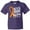 Purple, variant on Never Stop Fighting Leukemia Awareness Orange Ribbon Youth T-Shirt