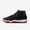 Black / Varsity Red - White, variant on (Women's) Air Jordan 11 Retro 'Bred Velvet' (2024) DB5457-061