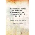 thumbnail image 1 of Observations rares de médecine d'Anatomie et de Chimie Volume Vol. 2 1780 [Relié], 1 of 1