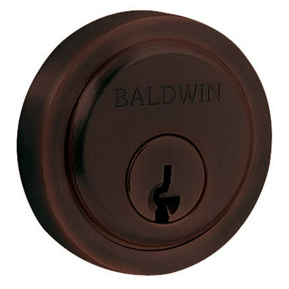 Baldwin 6738 Round Cylinder Trim Collar, Venetian Bronze