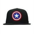 thumbnail image 2 of Captain America Symbol On Black 9Fifty Adjustable Hat, 2 of 6