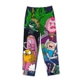 thumbnail image 4 of Adventure Time Women's Pajama Pants Lounge Daily Novelty Cozy Sleep Bottoms Pants Sleepwear With Pockets, 4 of 8