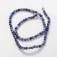 thumbnail image 3 of 5pcs Natural Sodalite Beads Strands Round 4mm Hole: 0.8mm about 89pcs/strands 15 inch, 3 of 3