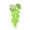 Green, variant on SLUOHZXI Artificial Grapes Cluster Rubber Frosted Grape Bundles Decorative Grapes Bunches for Vintage Wedding Favor Fruit Wine Decor Faux Fruit Props