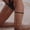 Gold, variant on Thigh Chain with Opulent Lace, QQZ Sleek Elastic Leg Jewelry for Women, Gold Silver Butterfly Beetle Body Chain for Parties Photoshoots