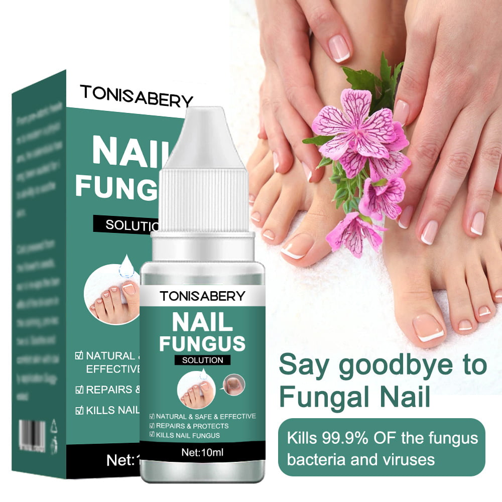 Toenail Fungus Treatment Liquid for Remove Onychomycosis  Protects from  Discoloration 10ml Nails - Walmart.com