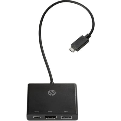 HP USB-C to Multi-port Laptop Hub | USB-C to USB-A, USB-C, and HDMI | 1BG94AA
