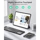 thumbnail image 3 of Teclado Bluetooth plegable Samsers multidispositivo negro, 3 of 9