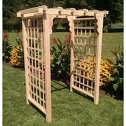 A & L Furniture Lexington 7 ft. High Cedar Arbor