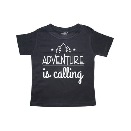 

Inktastic Adventure is Calling Outdoors Gift Toddler Boy or Toddler Girl T-Shirt
