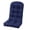dark blue, variant on Adirondack Chair Cushion, 48 x 19.7 x 4.7 Inch, Thickened Rocking Chair Cushion, Fade-Resistant & Waterproof (Wine Red, Set of 1)