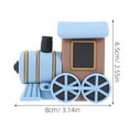 thumbnail image 2 of Raindrops birthday party cake decorations Blue PVC 1Set, 2 of 8