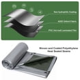 thumbnail image 6 of 10x20FT Tarp, Eurhowing 12 Mil Tarps Heavy Duty Waterproof Poly Tarp Cover, UV & Tear Resistant Tarpaulin for Truck Construction Farm, 6 of 7