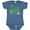 Indigo, variant on Inktastic Grandma Loves Me Grandchild Dinosaur Boys Baby Bodysuit