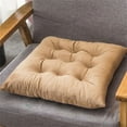 thumbnail image 3 of Cheers.US Chair Cushions for Dining Chairs, Solid Square Chair Pads Non Slip Thick Soft Seat Cushion for Kitchen Dining Office Chair, 3 of 4