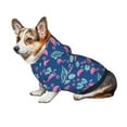 thumbnail image 7 of Haiem Plants And Flamingos for Winter Dog Hoodie Sweatshirts with Pockets Warm Dog Clothes for Small Dogs Chihuahua-X-Large, 7 of 7