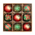 thumbnail image 1 of 9 Uds. de Adornos para árbol de Navidad de 2,3 Pulgadas, Accesorios de Decoración de árbol de Navidad, Decoración Decorativa para Fiesta en Casa, Mult Estilo G, 1 of 8
