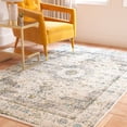 thumbnail image 5 of Safavieh Evoke Teale Bordered Area Rug, Gray/Gold, 5'3" x 7'6", 5 of 11
