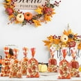 thumbnail image 5 of 100 PCS Thanksgiving Treat Bags, Fall Thanksgiving Candy Bag Plastic Cellophane Goodie Autumn Pumpkin Maple Leaves Cookie Gift Bag with Twist Party Favors Supplies, 5 of 7