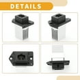 thumbnail image 5 of Unique Bargains HVAC Blower Motor Resistor Heater Blower Resistor No.97179D1000 for Hyundai Tucson 2016-2019 Black 1Pcs, 5 of 6