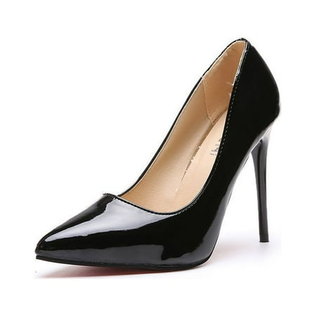 

Women s Bridal Sexy Color Slip On Pointed Toe Stiletto Heels Pump Shoes