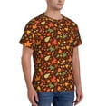 thumbnail image 5 of Rocae Autumn Leaves for Men's Moisture-Wicking Crew Tee - T-Shirt for Sports, Outdoor Activities, and Casual WearX-Large, 5 of 9