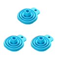 thumbnail image 3 of Advancent Tolvas de silicona plegables para verter y transferir sin esfuerzo Ecológico azul Type1 NO1, 3 of 6