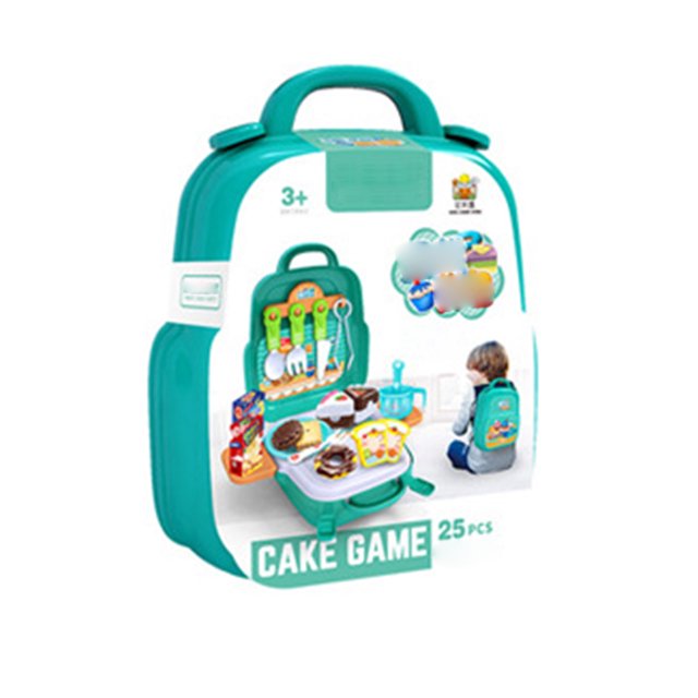 Pretend Play Toys Children Simulation Kitchen Maintenance Tools Multi-functional Intellectual Backpack Toy