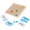 thumbnail image 2 of 9x9 Multiplication Board Math Educational Montessori with Numbers for Unisex Zulema tabla de multiplicar, 2 of 8