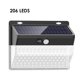 thumbnail image 1 of Luz de pared solar 206LEDs Lámpara de pared de inducción del cuerpo humano al aire libre Leyfeng  Luz, 1 of 7