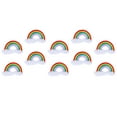 thumbnail image 3 of Rainbow  Patch, Wear- Convenient Portable Cloth Applique Stable  For Professional Use For Scrapbook For General Purpose For Sew Crafts, 3 of 8