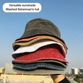 thumbnail image 4 of Comfortable Bucket Hat Fishermen Caps Exquisite Clothes Decoration Simple Style Headwear Fashion Accessory for Outdoor Wearing Khaki, 4 of 6