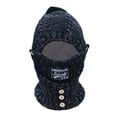 thumbnail image 2 of Gorro de punto para invierno gorro suave y cómodo para la Wdftyju cara y el cuello térmico transpirable máscara facial completa ligero para deportes al aire libre, 2 of 2